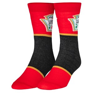 Crazy Socks–Funny Condiment Socks–Ketchup, Mustard, Hot Sauce – Great Gift for Grillers, Cooks & Foodies - 1 of 4