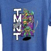 Women's - Teenage Mutant Ninja Turtles - Donatello, Raphael, Leonardo, & Michelangelo Short Sleeve Graphic T-Shirt - 2 of 4