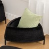 PAGED 2-Piece Upholstered Storage Ottoman Set Faux Fur Foot Stool with Reversible Lid and Metal Legs for Family Room, Bedroom - 4 of 4