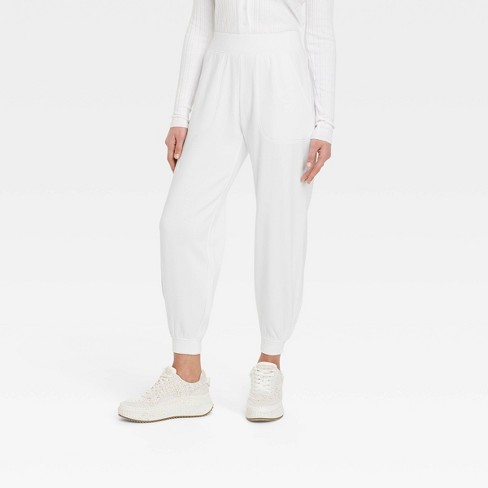 Women's Mid-rise Sweatpants - Universal Thread™ White Xl : Target