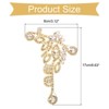 Unique Bargains Sparkling Elegant Wedding Crystal Rhinestone Applique for DIY Sewing - 2 of 4