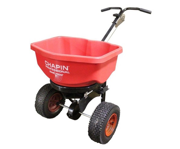 Chapin 82080 Professional 80 Pound Broadcast Seed And Lawn Fertilizer Spreader