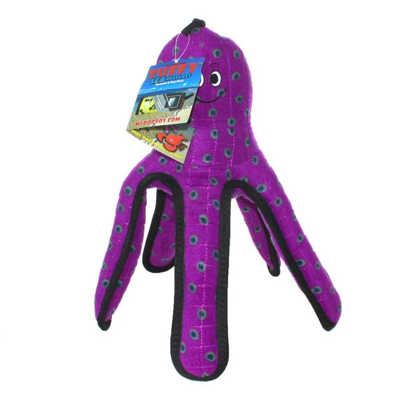 Tuffy Ocean Creature Octopus Dog Toy - L, 4 of 5