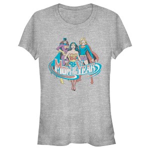 Juniors Womens Justice League Mom of the Year T-Shirt - 1 of 4