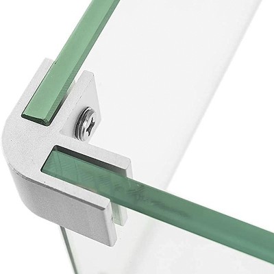 Kinger Home 26-inch Rectangular Tempered Glass Wind Guard