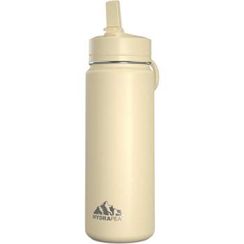 Hydrapeak Mini 20oz Kids Water Bottle With Leak & Spill Proof Straw Lid, Stainless Steel Double Wall Insulated