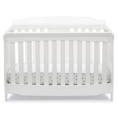 delta bianca white crib