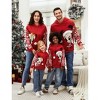 PATPAT Stitch Family Matching Christmas Hooded Sweatshirt Stitch Snow Pattern Long Sleeve Pullover Hoodies - 2 of 4