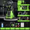SKONYON 3500 PSI 2.8 GPM Electric High Pressure Washer with LED Control and 3 Cleaning Modes - 3 of 4