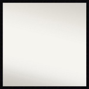 Amanti Art Svelte Non-Beveled Wood Bathroom Wall Mirror Wall Mirror - 1 of 4