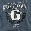 Grand Canyon National Park Laurel Wreath Adult T-Shirt Slate - 2 of 4