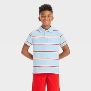 Boys' Short Sleeve Polo Shirt - Cat & Jack™ - 1 of 3