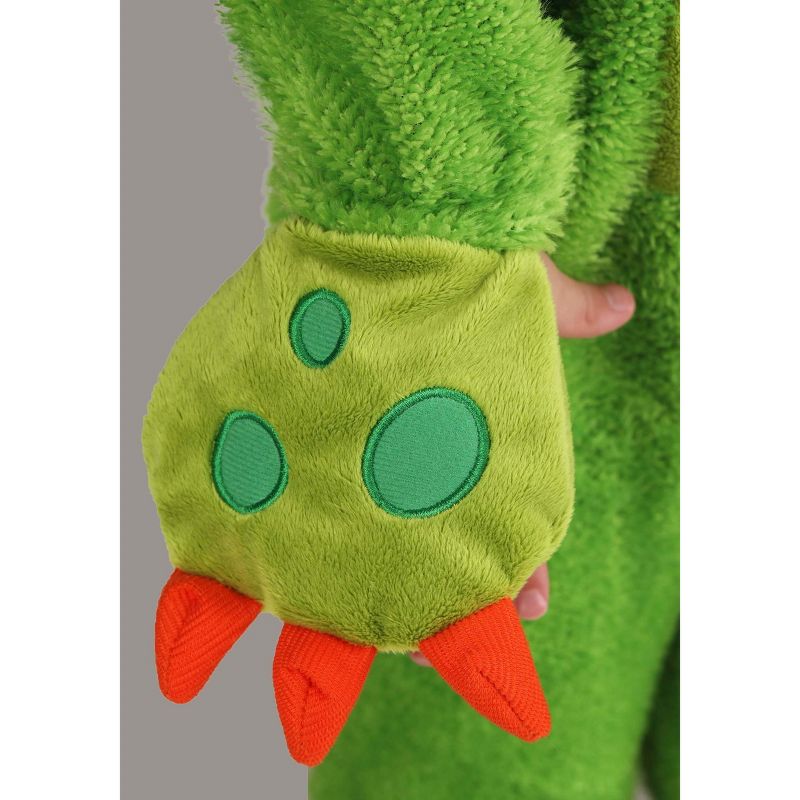 HalloweenCostumes.com Spotted Green Monster Toddler Costume for Boys., 4 of 7