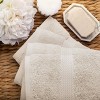 Luxury Cotton Heavyweight Ultra-Plush Hand Towel Set of 4 by Blue Nile Mills - 4 of 4