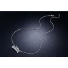 Fido Dog and Bone Necklace for Women Pendant and Chain Cubic Zirconia Ginger Lyne Collection - 3 of 4