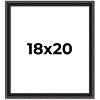 PosterPalooza | Antique Red Picture Frame - UV Acrylic, Foam Board Backing, Hanging Hardware - 2 of 4