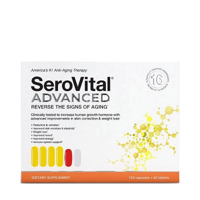 SeroVital ADVANCED Anti-Aging Therapy (30 Servings), 60 Servings