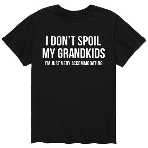 Men's - Instant Message - I Don't Spoil My Grandkids Short Sleeve Graphic T-Shirt - 1 of 4