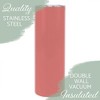 Elanze Designs Boss Lady Bright Amaryllis 20 ounce Stainless Steel Travel Tumbler - 3 of 4