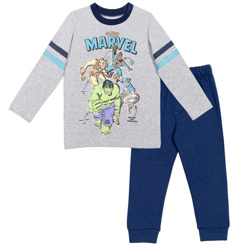 Marvel Hulk Boys All In One Avengers Pyjamas Fleece Pjs Zipped Kids Loungewear