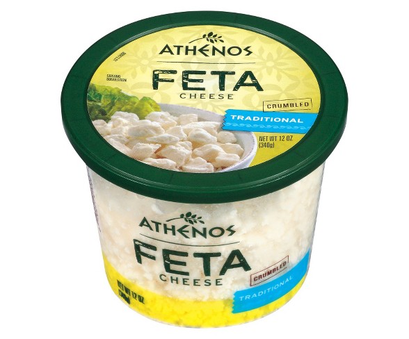 Athenos Traditional Feta Cheese - 12oz