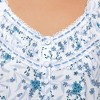 Collections Etc Lace Trim Knit Nightgown - 3 of 4