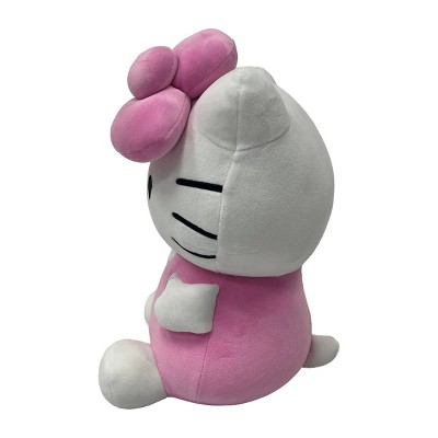Детские мягкие игрушки Hello Kitty Sanrio Hello Kitty 3lb Weighted Cuddle Pillow Buddy Soft Plush and Cozy Pillow for Comfort — фото 2
