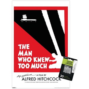 Trends International Alfred Hitchcock - The Man Who Knew Too Much (1954) Unframed Wall Poster Prints - 1 of 4