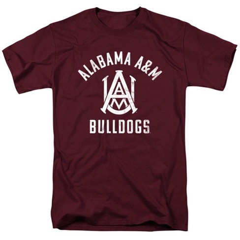 Campus Lab Alabama A&m University Official Bulldogs Logo Adult T Shirt ...