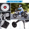12V Electric Kids Motorcycle with Training Wheels - Battery Powered Ride-on Bike with Music&Realistic Design for Kids 3-8 Years, All-Terrain Ride-on - 2 of 4