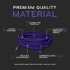 The Original Stretchlace Flat Elastic Shoelace - Purple - 4 of 4