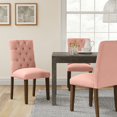 Dining Chairs Benches Target, Target Threshold Brookline Tufted Dining Chair
