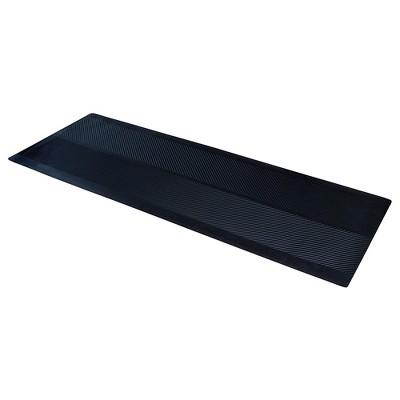 ClimaTex Dimex 6 Foot Long x 27 Inch Wide Indoor or Outdoor Protective Runner Mat for Residential or Commercial Use to Keep Floors Clean, Black