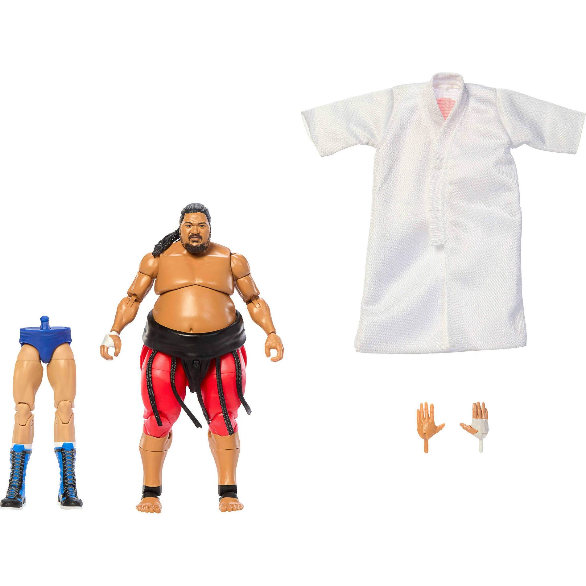 WWE Elite Legends Yokozuna Action Figure & Accessories, Series 32 6" Set Action Figures