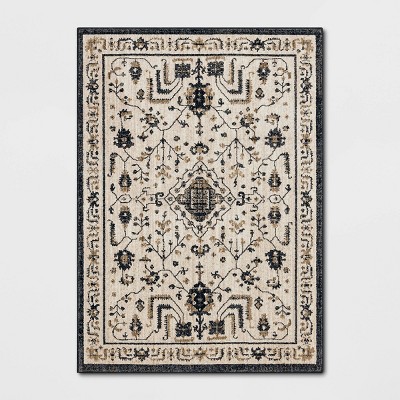 Albion Persian Rug Cream/Black - Threshold™
