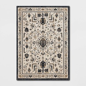 Albion Persian Rug Cream/Black - Threshold™ - 1 of 4