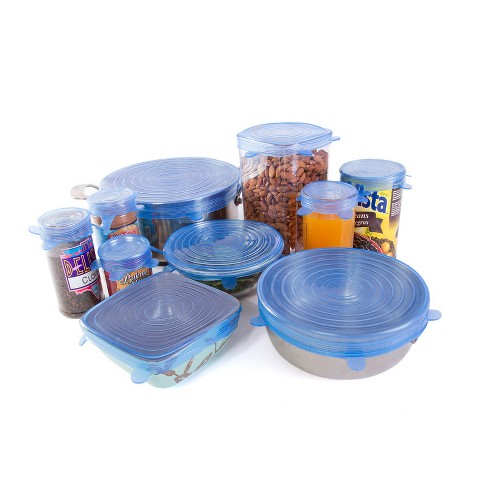 W&p Design Silicone Stretch Lid Set - 3pk : Target