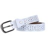 INSPIRE CHIC Women's Carved Multi-Hole Hollow Leather Belts - 2 of 4