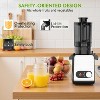 ZAFRO Cold Press Juicer, 4.35" Large Feed Chute Juice High Juice Yield with Slow Masticating Juicer for Whole Vegetables & Fruits, Easy Assemble - 2 of 4