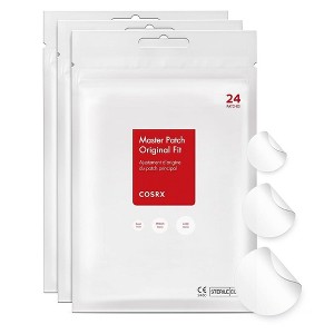 Seoul Kbeauty [PACK OF 3 SHEETS] COSRX Acne Pimple Master Patch (1 sheet contains 24 Patches) - mixed sizes - 1 of 4