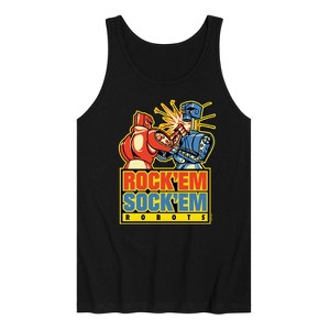 Men's - Rock 'Em Sock 'Em Robots - Rock 'Em Sock 'Em Robots Graphic Tank Top - 1 of 3