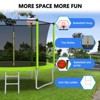 Aukfa Trampoline with Safety Enclosure Net, Outdoor Trampoline Set with Ladder for Backyard Fun for Adults/Kids - 4 of 4