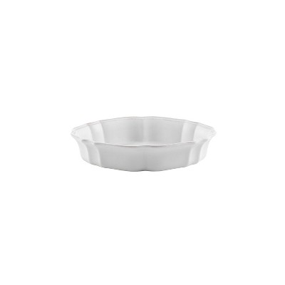 Casafina Impressions White Stoneware Small Oval Baker