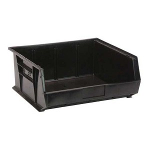 Quantum Storage Systems Bin, Stacking Or Hanging, Conductive, 16-1/2"W X 14-3/4"D X 7"H - 1 of 2