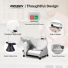 12 in. 270W 110V Manual Commercial Meat Slicer Machine - 3 of 4