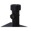 WestinTrends Square Heavy Duty Concrete Outdoor Patio Market Umbrella Base, Black - 4 of 4