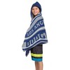 22"x51" MLB Los Angeles Dodgers Liner Youth Hooded Beach Towel - 2 of 3