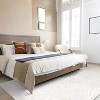 Modern Abstract Washable Area Rug - Non-Slip Low Pile Soft Stain-Resistant Carpet for Living Room, Bedroom, Dining Room, Office - 4 of 4