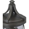 Progress Lighting, Morrison Collection, 1-Light Post Lantern, Antique Bronze, Clear Glass Shade - 4 of 4