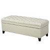 NicBex 50 Inch Storage Ottoman Bench with Legs for Bedroom,Entryway and Living Room - 3 of 4